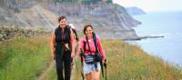 Approaching the end of the Coast to Coast near Robin Hood's Bay | John Millen