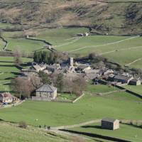 Views towards the village of Muker