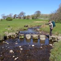 Stepping stones across the Ure