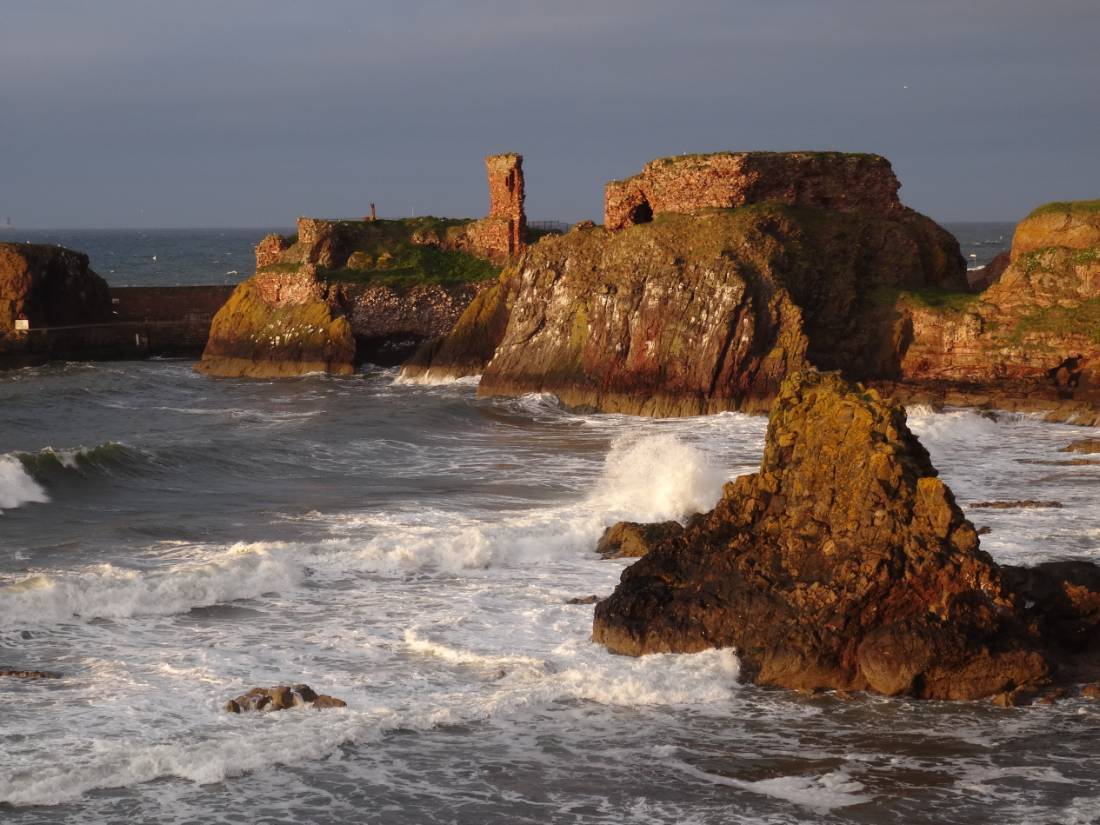 Dunbar Castle and the sea |  <i>John Millen</i>