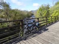 Crossing the River Greta on the former railway |  John Millen