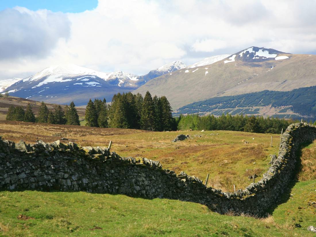 Stunning scenery on the Rob Roy Way