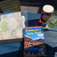 Slate trail book and a pint! | John millen