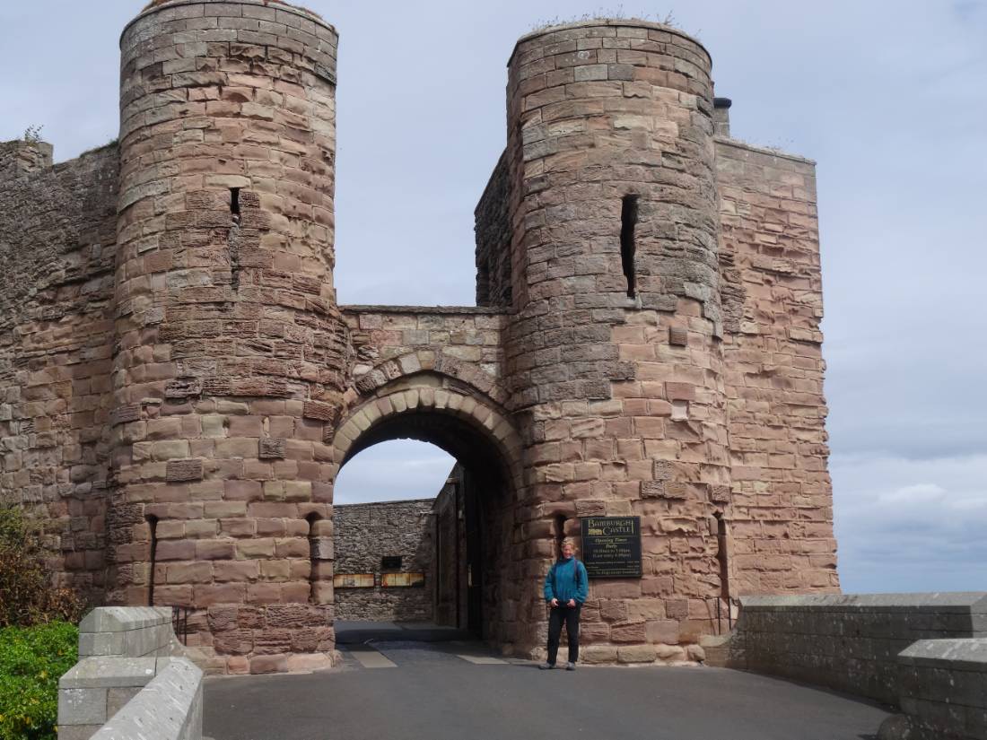 Bamburgh Castle gate |  John Millen