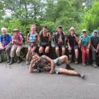 Happy hikers on Wainwright's Coast to Coast walk | John Millen