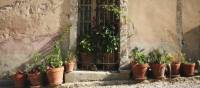 Ochre-coloured house in Provence