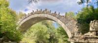 The stunning Kapetan Arkouda stone bridge | Tom Panagos