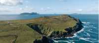 Aerial View Dingle  with Skellig Michael - Failte Ireland - Islander