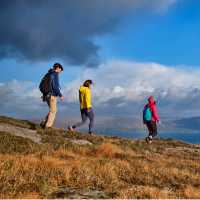 Hikers on the skyline, Sheep's Head Trail | Outlier