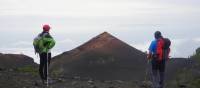 Hikers at Fuencaliente, La Palma