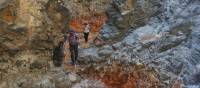 Inside the crater, La Palma island