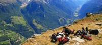 Rest stop at Twara above the Mittertal Valley | John Millen