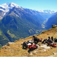 Rest stop at Twara above the Mittertal Valley | John Millen