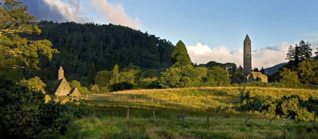 The monastic site in Glendalough | Chris Hill