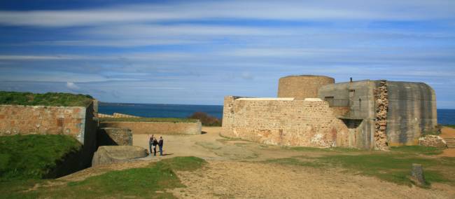 La Hommet fort and Nazi defences | John Millen