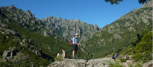 Taking a break on a mountain hike in Europe | David Holmes